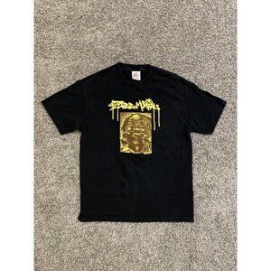 Vintage 1999 Free Mumia Abu Jamal Shirt Sz L Activist African Black Culture 90s